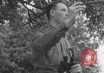 Image of Tank Destroyer company briefing WW2 Normandy France, 1944, second 25 stock footage video 65675079321