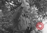 Image of Tank Destroyer company briefing WW2 Normandy France, 1944, second 26 stock footage video 65675079321