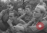 Image of Tank Destroyer company briefing WW2 Normandy France, 1944, second 30 stock footage video 65675079321