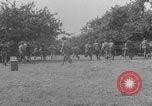 Image of Tank Destroyer company briefing WW2 Normandy France, 1944, second 41 stock footage video 65675079321