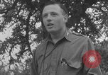 Image of Tank Destroyer company briefing WW2 Normandy France, 1944, second 44 stock footage video 65675079321