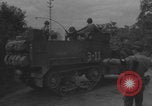 Image of Tank Destroyer company briefing WW2 Normandy France, 1944, second 51 stock footage video 65675079321