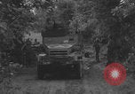 Image of Tank Destroyer company briefing WW2 Normandy France, 1944, second 61 stock footage video 65675079321