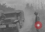 Image of German prisoners marched near Saint Lo WW2 Saint Lo France, 1944, second 8 stock footage video 65675079323