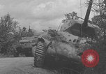Image of German prisoners marched near Saint Lo WW2 Saint Lo France, 1944, second 24 stock footage video 65675079323