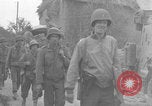 Image of German prisoners marched near Saint Lo WW2 Saint Lo France, 1944, second 26 stock footage video 65675079323