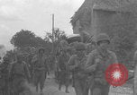 Image of German prisoners marched near Saint Lo WW2 Saint Lo France, 1944, second 31 stock footage video 65675079323
