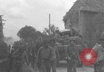 Image of German prisoners marched near Saint Lo WW2 Saint Lo France, 1944, second 33 stock footage video 65675079323