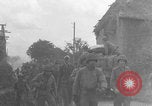 Image of German prisoners marched near Saint Lo WW2 Saint Lo France, 1944, second 34 stock footage video 65675079323