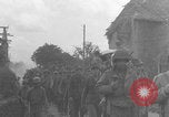 Image of German prisoners marched near Saint Lo WW2 Saint Lo France, 1944, second 37 stock footage video 65675079323