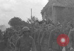 Image of German prisoners marched near Saint Lo WW2 Saint Lo France, 1944, second 41 stock footage video 65675079323