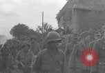 Image of German prisoners marched near Saint Lo WW2 Saint Lo France, 1944, second 42 stock footage video 65675079323