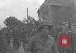 Image of German prisoners marched near Saint Lo WW2 Saint Lo France, 1944, second 45 stock footage video 65675079323