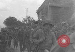 Image of German prisoners marched near Saint Lo WW2 Saint Lo France, 1944, second 46 stock footage video 65675079323