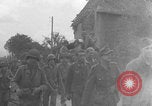 Image of German prisoners marched near Saint Lo WW2 Saint Lo France, 1944, second 49 stock footage video 65675079323