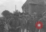 Image of German prisoners marched near Saint Lo WW2 Saint Lo France, 1944, second 50 stock footage video 65675079323