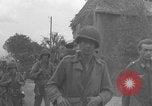 Image of German prisoners marched near Saint Lo WW2 Saint Lo France, 1944, second 51 stock footage video 65675079323