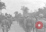 Image of German prisoners marched near Saint Lo WW2 Saint Lo France, 1944, second 52 stock footage video 65675079323