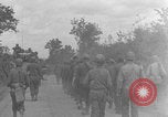 Image of German prisoners marched near Saint Lo WW2 Saint Lo France, 1944, second 54 stock footage video 65675079323
