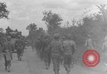 Image of German prisoners marched near Saint Lo WW2 Saint Lo France, 1944, second 55 stock footage video 65675079323