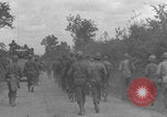Image of German prisoners marched near Saint Lo WW2 Saint Lo France, 1944, second 56 stock footage video 65675079323