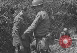 Image of German prisoners frisked WW2 Saint Lo France, 1944, second 30 stock footage video 65675079324