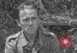 Image of German prisoners frisked WW2 Saint Lo France, 1944, second 52 stock footage video 65675079324