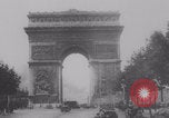 Image of Germans march through Arc de Triomphe Paris WW2 Paris France, 1940, second 12 stock footage video 65675079329