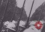 Image of Germans march through Arc de Triomphe Paris WW2 Paris France, 1940, second 39 stock footage video 65675079329