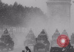 Image of Germans march through Arc de Triomphe Paris WW2 Paris France, 1940, second 47 stock footage video 65675079329