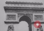 Image of Germans march through Arc de Triomphe Paris WW2 Paris France, 1940, second 49 stock footage video 65675079329