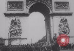 Image of Germans march through Arc de Triomphe Paris WW2 Paris France, 1940, second 51 stock footage video 65675079329