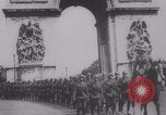 Image of Germans march through Arc de Triomphe Paris WW2 Paris France, 1940, second 53 stock footage video 65675079329