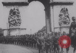 Image of Germans march through Arc de Triomphe Paris WW2 Paris France, 1940, second 54 stock footage video 65675079329