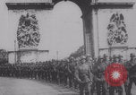 Image of Germans march through Arc de Triomphe Paris WW2 Paris France, 1940, second 55 stock footage video 65675079329
