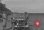 Image of 2nd French Armored Division column Europe, 1944, second 4 stock footage video 65675079335
