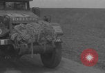 Image of 2nd French Armored Division column Europe, 1944, second 13 stock footage video 65675079335