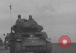 Image of 2nd French Armored Division column Europe, 1944, second 15 stock footage video 65675079335