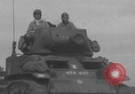 Image of 2nd French Armored Division column Europe, 1944, second 16 stock footage video 65675079335