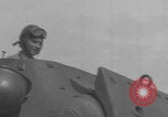 Image of 2nd French Armored Division column Europe, 1944, second 20 stock footage video 65675079335