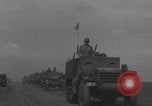 Image of 2nd French Armored Division column Europe, 1944, second 34 stock footage video 65675079335