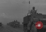 Image of 2nd French Armored Division column Europe, 1944, second 35 stock footage video 65675079335