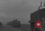 Image of 2nd French Armored Division column Europe, 1944, second 36 stock footage video 65675079335