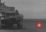 Image of 2nd French Armored Division column Europe, 1944, second 54 stock footage video 65675079335