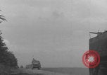 Image of 2nd French Armored Division motorized column United Kingdom, 1944, second 25 stock footage video 65675079336