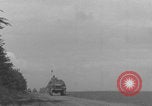 Image of 2nd French Armored Division motorized column United Kingdom, 1944, second 27 stock footage video 65675079336