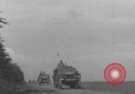 Image of 2nd French Armored Division motorized column United Kingdom, 1944, second 30 stock footage video 65675079336
