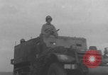 Image of 2nd French Armored Division motorized column United Kingdom, 1944, second 36 stock footage video 65675079336