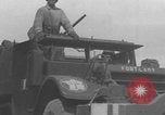 Image of 2nd French Armored Division motorized column United Kingdom, 1944, second 47 stock footage video 65675079336