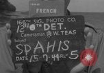 Standbild Das französische Panzerkanzel Marine Regiment bereitet Fahrzeuge vor Europa, 1944, aus Sekunde 4 historischem Filmmaterial Videoclip 65675079337